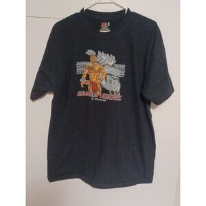 Vintage  HAWAIIAN STRENGTH Alimakua Legends Lono Black T-Shirt Size XL